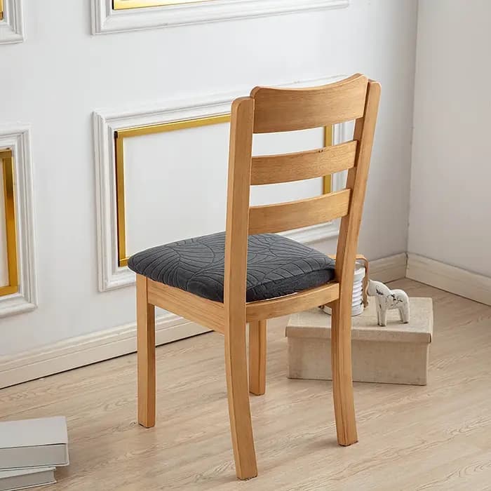 Housse de chaise de salle à manger en Jacquard imperméable