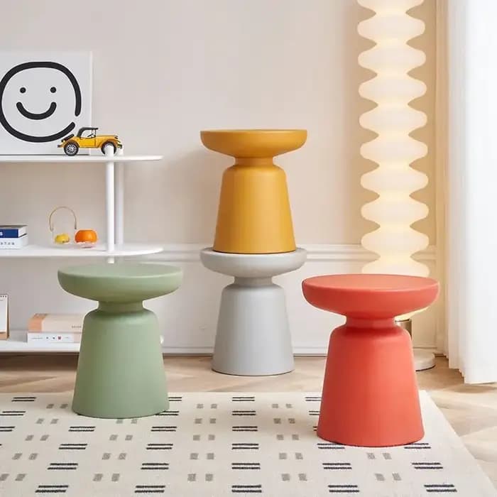 Table d'appoint de canapé nordique simple, salon, balcon, café, maison, petit appartement, design de