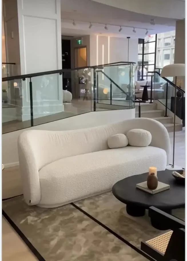 Classique moderne salon canapé salon minimaliste bouffée élégant salon canapé relaxant concepteur Wo