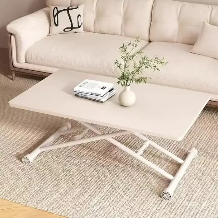 Table basse pliante relevable – Bureau multifonction mobile pour petits appartements
