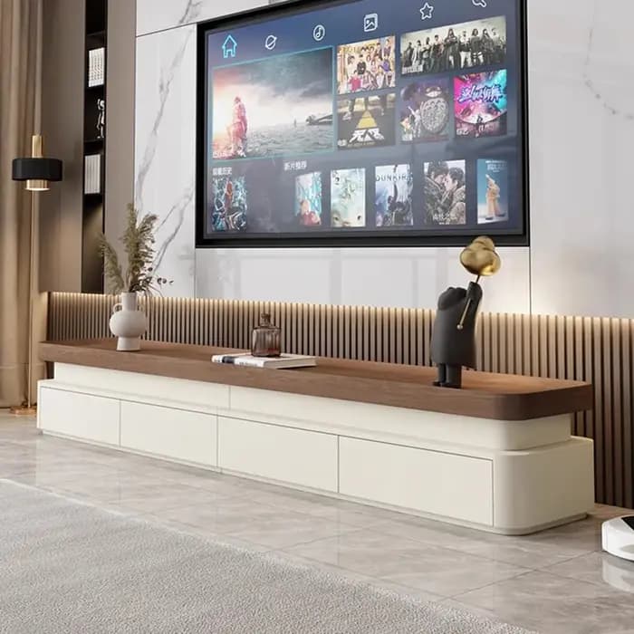 Meuble TV Glamour avec tiroirs