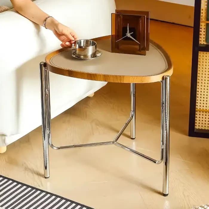 Table d'appoint de canapé minimaliste de luxe