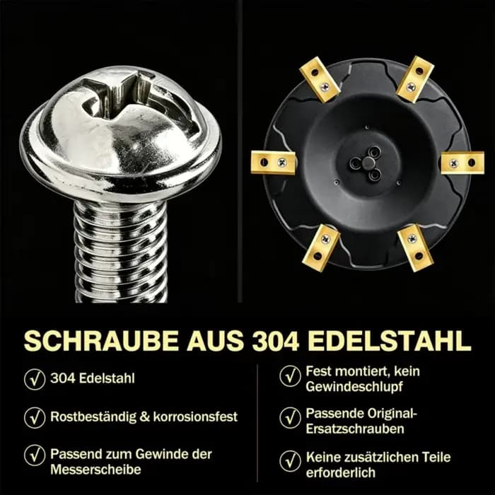 Disques à lames A25F + lames de rechange (18) pour Eufy E15 E18, Terramow V600, V1000, S800 S1200, robot tondeuse à gazon