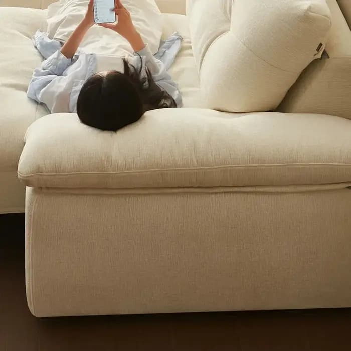 Canapé de lecture, commodes Cloud