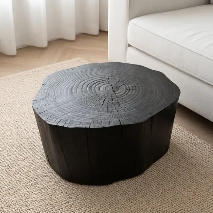 Table basse moderne en bois
