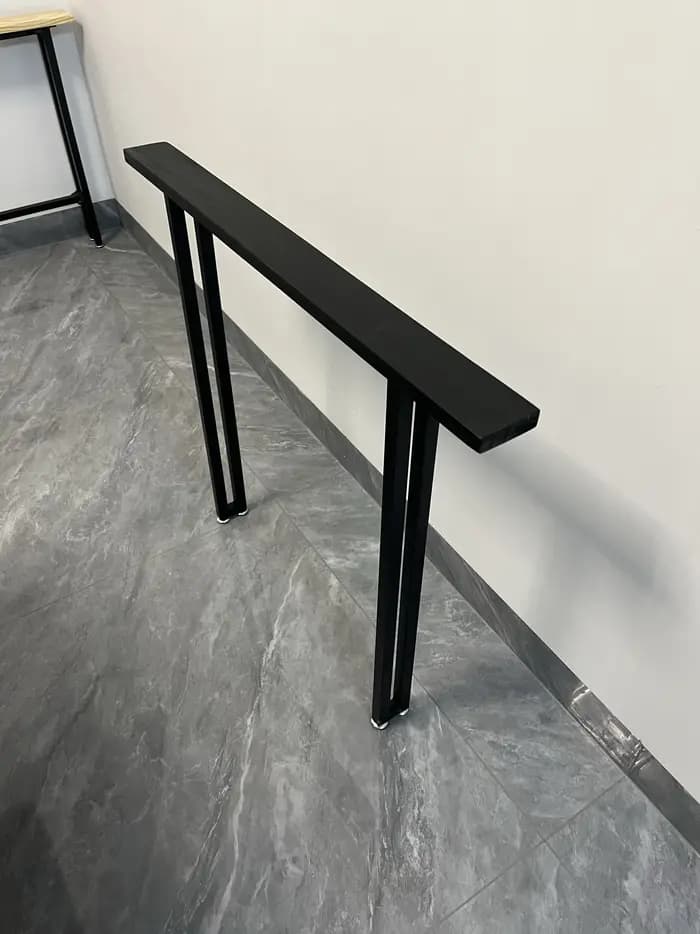 Étagère de canapé Ultra-mince de 8cm, support de rangement mural en bois massif, Table de chevet peu
