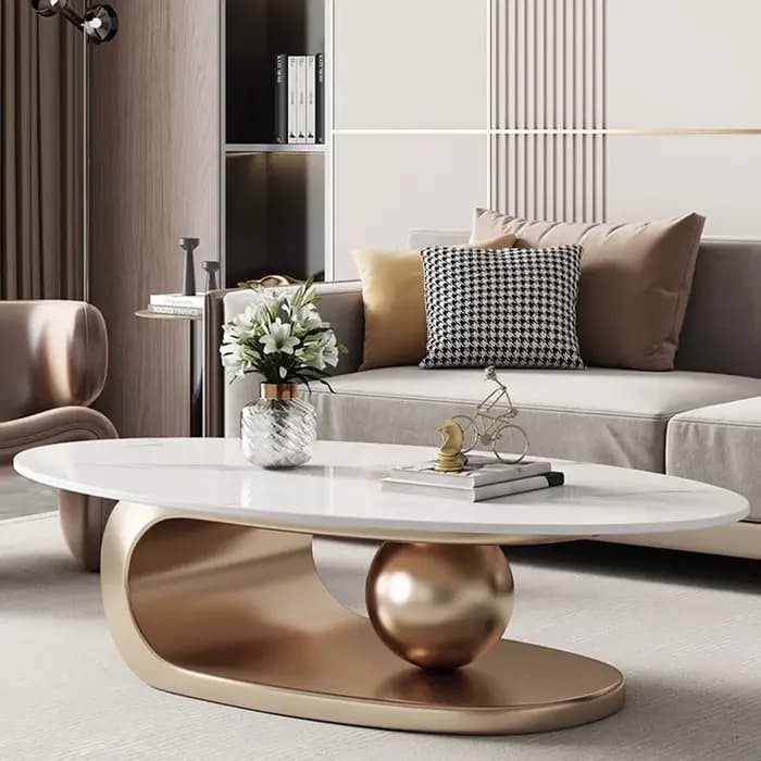 Table basse mignonne et bon marché, design italien Unique, décoration moderne, Table d'appoint perme