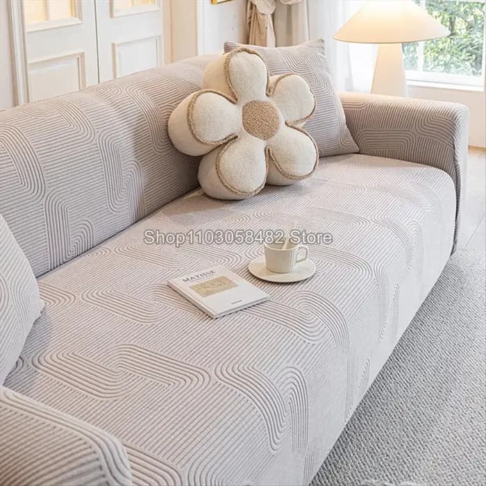 Housse de canapé universelle tout compris, ensemble haut de gamme, sensation paresseuse, élasticité,