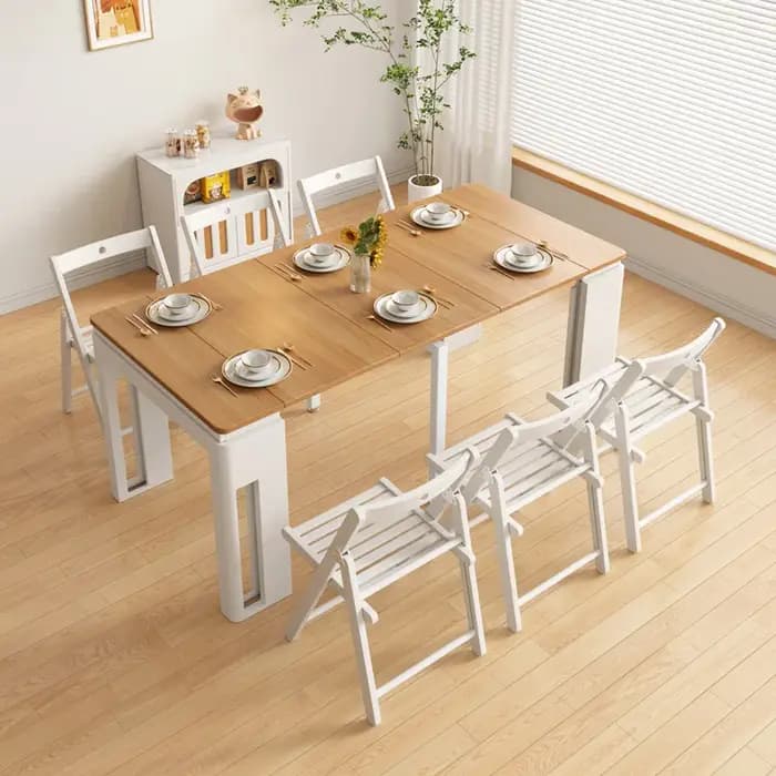 Tables à manger extensibles modernes de luxe nordique Unique