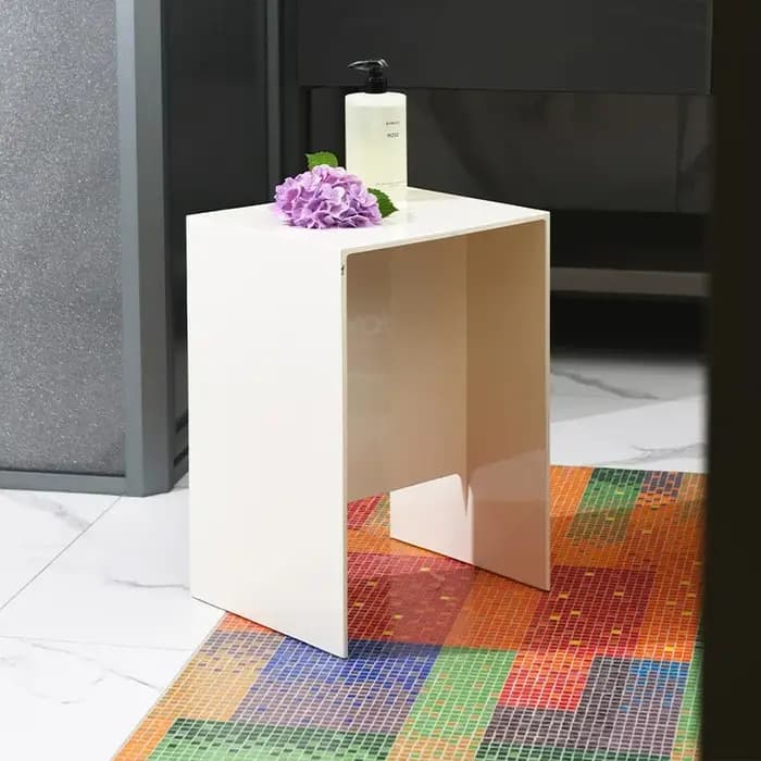 K-star-Table d'appoint de canapé en acrylique nordique, salon, maison minimaliste, mini table basse,