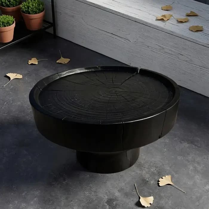 Table basse moderne en bois