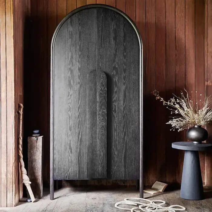 Armoire de rangement moderne en bois pour la maison, meuble de présentation, placard, armoire à vête