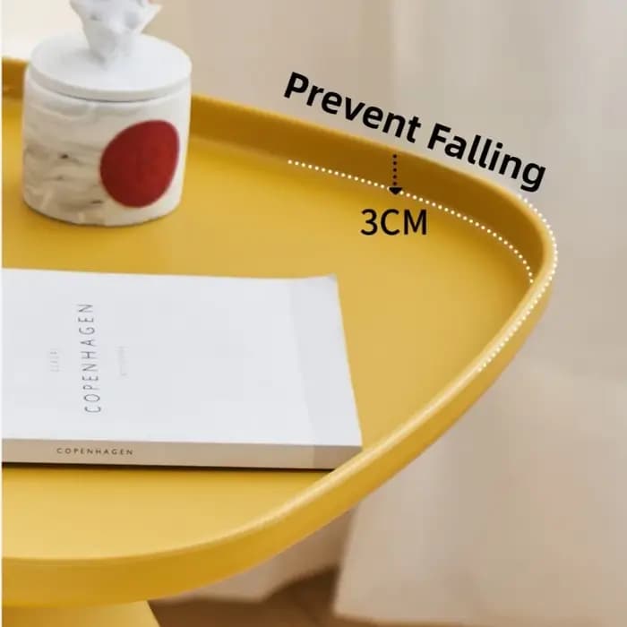 Table d'appoint de chambre à coucher en plastique