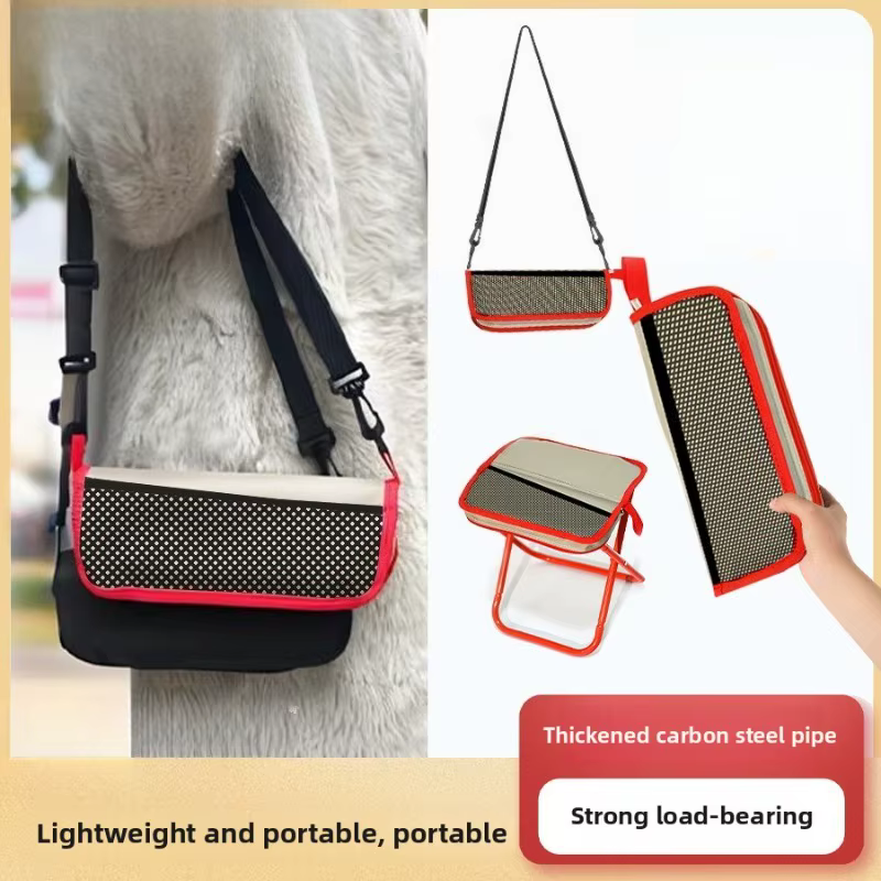 Sac à dos pliant tabouret Portable petit Mazar sacoche stylo sac tabouret extérieur chaise pliante U