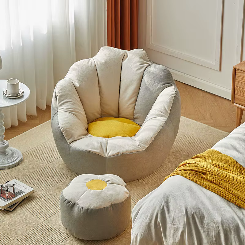 Pouf pouf pour canapé paresseux, canapé bouffant, canapé tatami, meubles de salon, confortable, rela