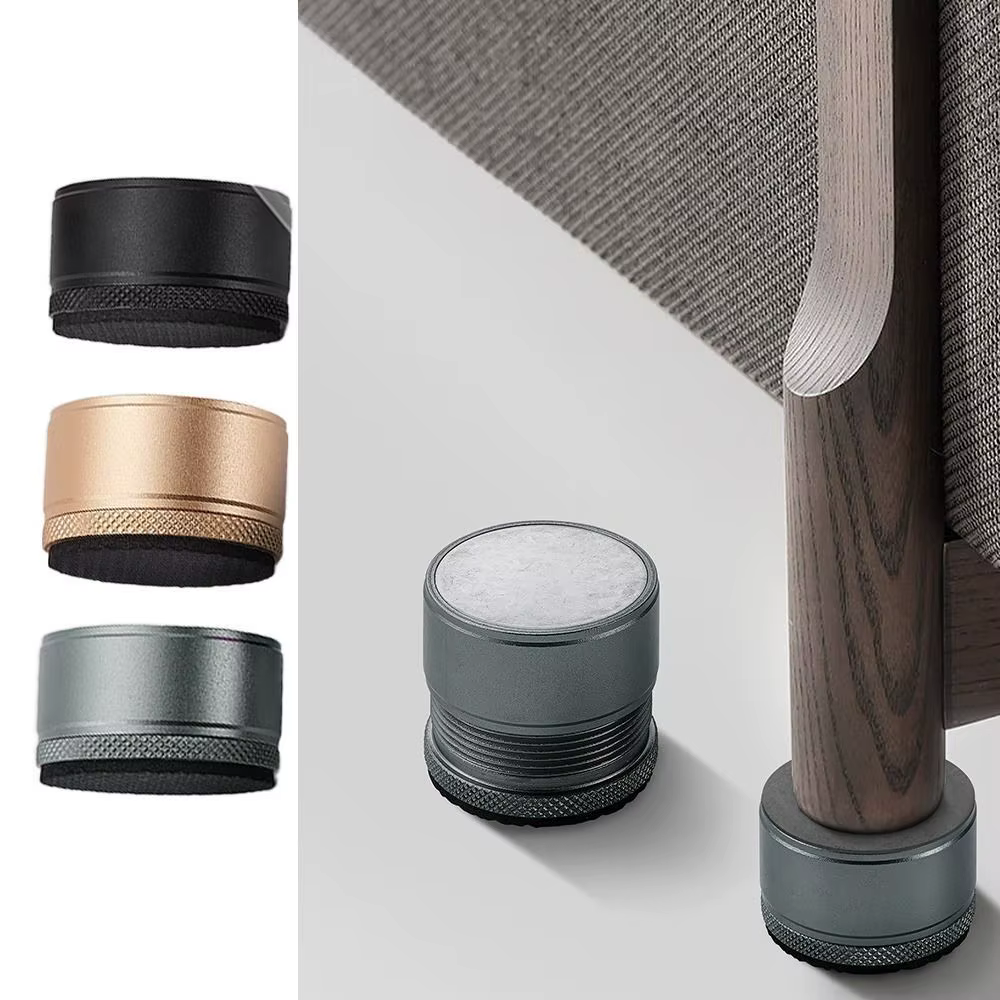 Rehausseurs de pieds de chaise de coussin de lit de table en métal, élévateur de jambe, meubles supp