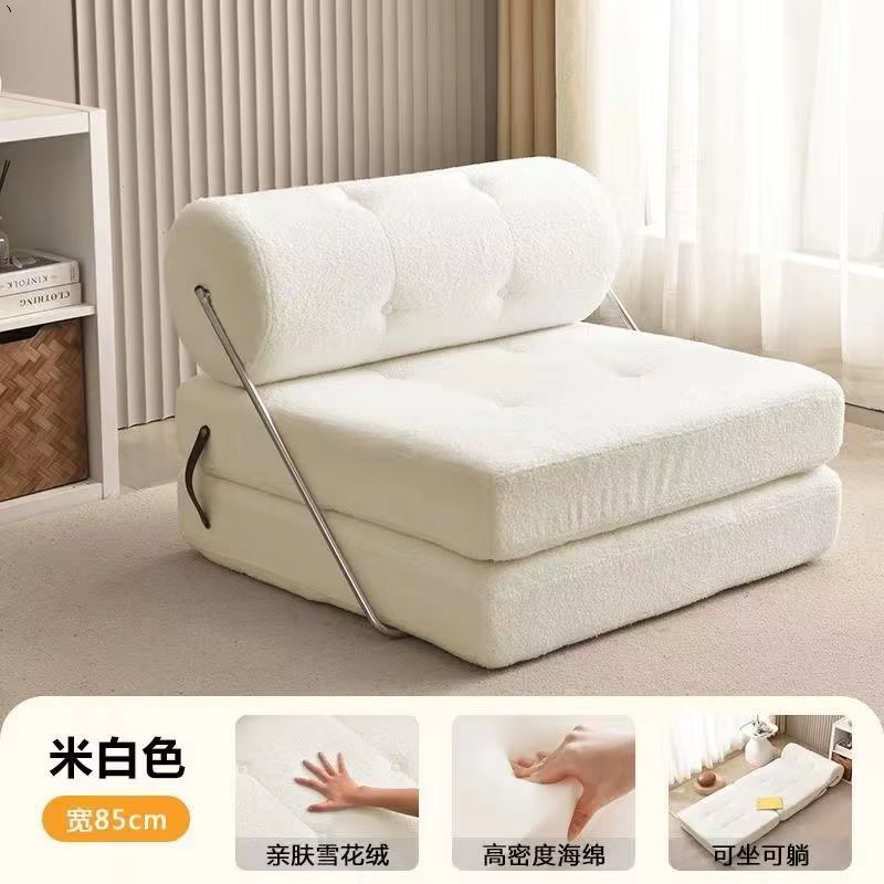 Nordique Simple salon canapés Glamour moderne chambre pliable canapé-lit beauté luxe Divano Cama Con