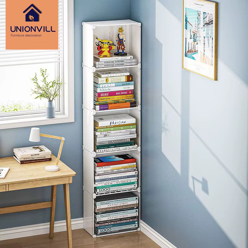 Bibliothèque flottante pour le nettoyage, meubles de maison, étagère de librairie, stockage multi-ét