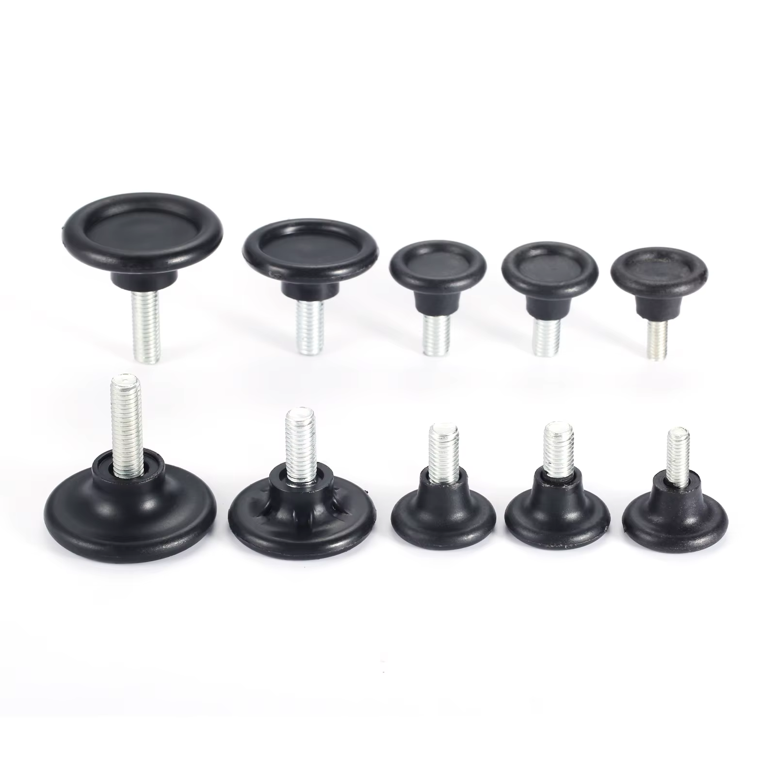 Pied Abati eur Foetal M6 M8 à Vis, Diamètre Réglable, Table de Maison, Bureau, Ajusteur de Jambe, 10