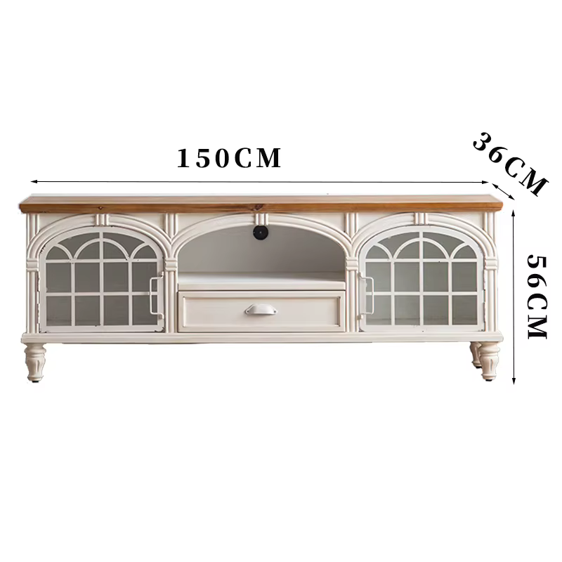 Meuble Tv classique du milieu du siècle, élégant, esthétique, tendance, français, nordique, luxe, Mo