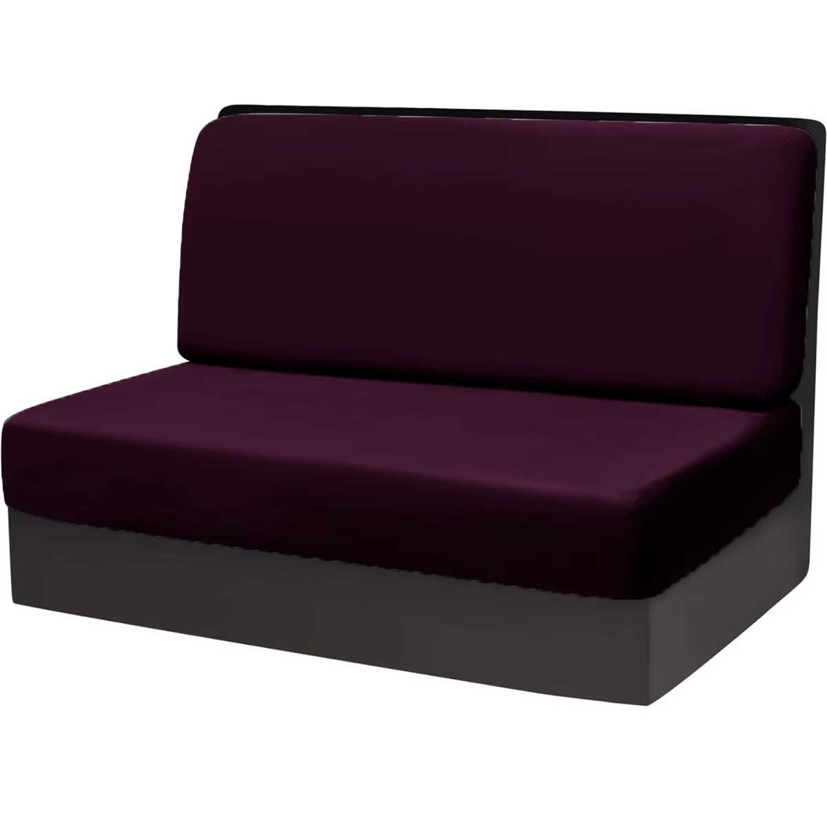 Housses de coussin de dinette de camping-car en velours, housse de coussin extensible pour camping-c