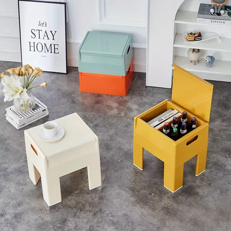 Petit tabouret de ménage, tabouret bas moderne et Simple, rangement à domicile, tabouret à langer, p