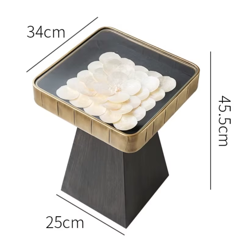 Tables basses rondes modernes centre salon Hall Tables basses d'angle chambre décoration de luxe Tab