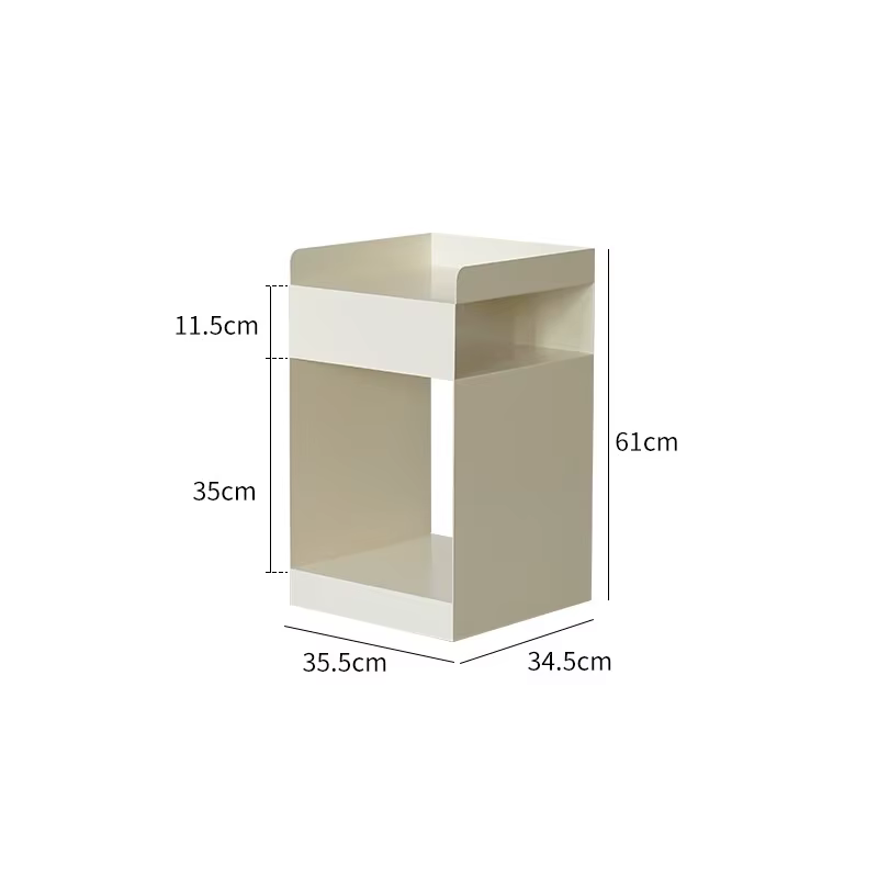 Table d'appoint mobile pour canapé, table d'appoint pour canapé de salon, table de chevet pour chamb