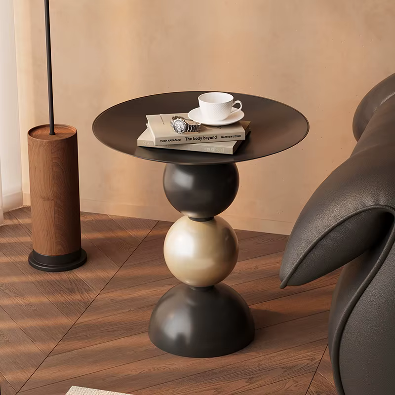Table d'appoint de canapé rétro Vintage, petite Table basse Mobile, Table de chevet minimaliste, coi