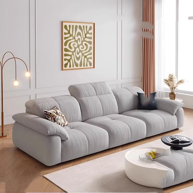 Canapés de salon nordiques minimalistes, modernes, paresseux, sectionnels, de luxe, de styliste euro