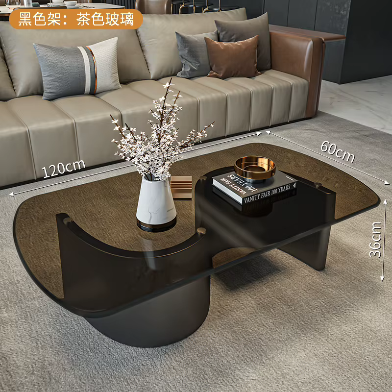 Table Basse minimaliste moderne, organisateur de luxe haut de gamme, Table Basse tendance pour Salon