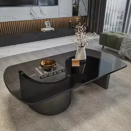 Glam luxe Table basse moderne verre Premium minimaliste Table basse élégante beauté Table De Salon B