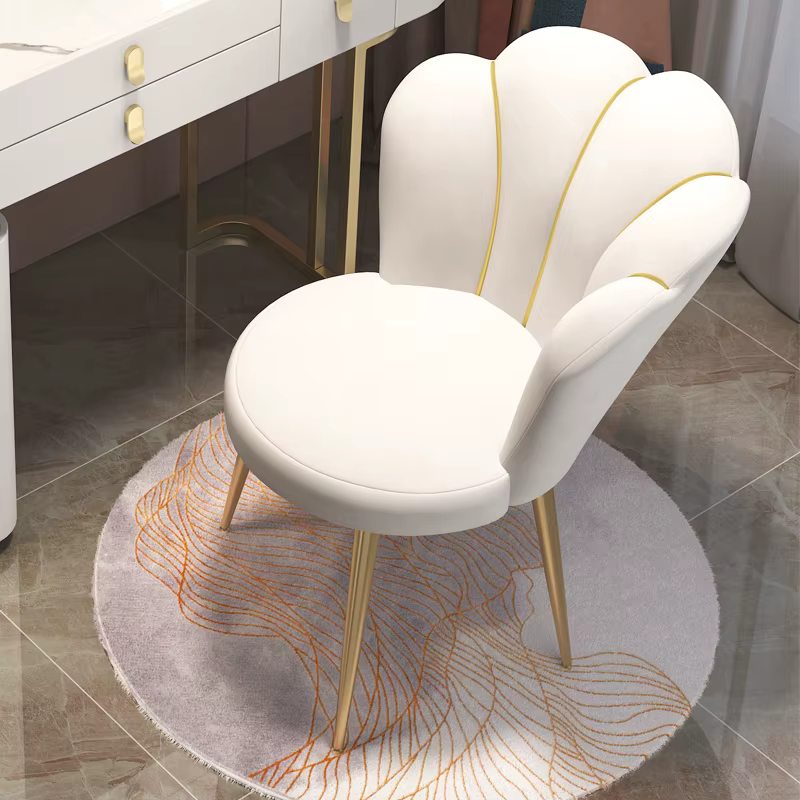 Meubles nordiques, chaise de salon, tabouret de maquillage de chambre à coucher, siège de loisirs mo