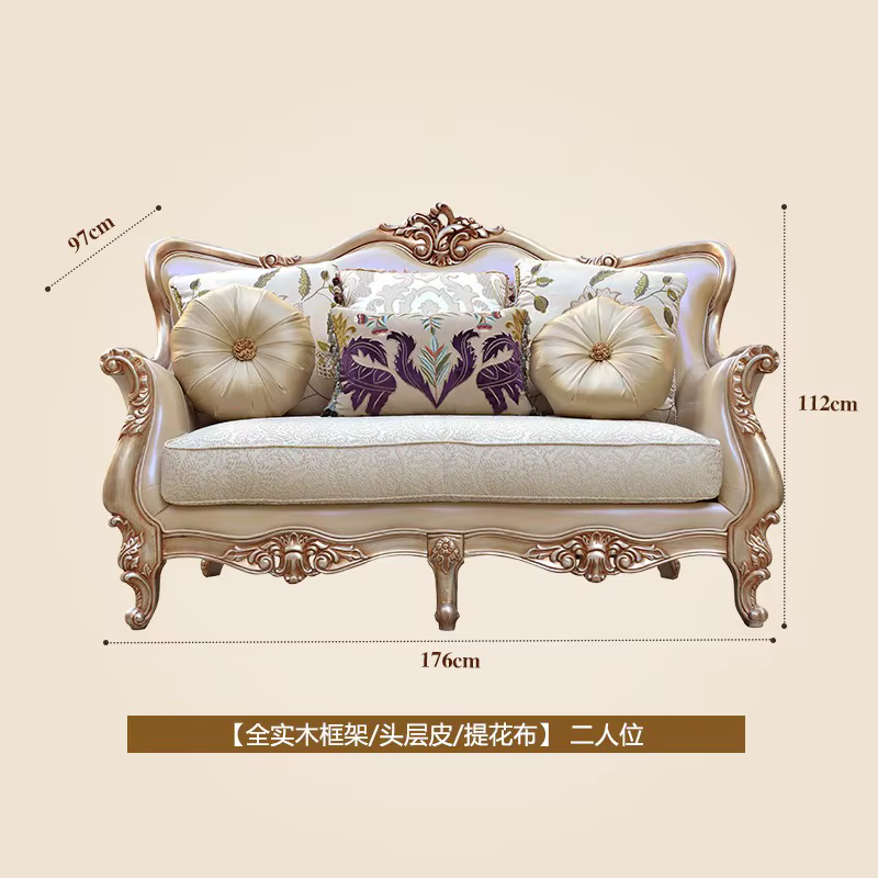 Salon canapés classiques appartement Europe relaxant canapés design Couples confortables Articulos P