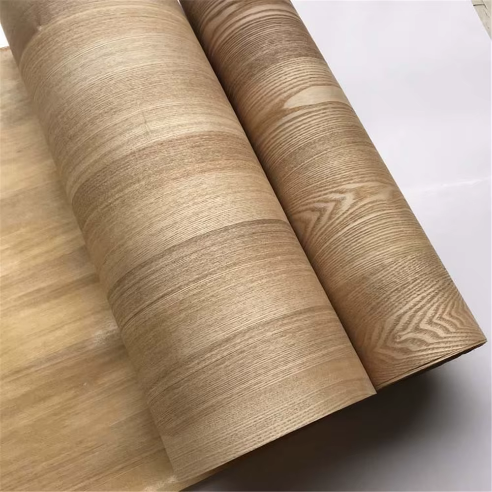 Placage naturel en bois véritable, avec tissu non tissé Fraxinus Mandshurica Rupr. ManTownhouse Chin