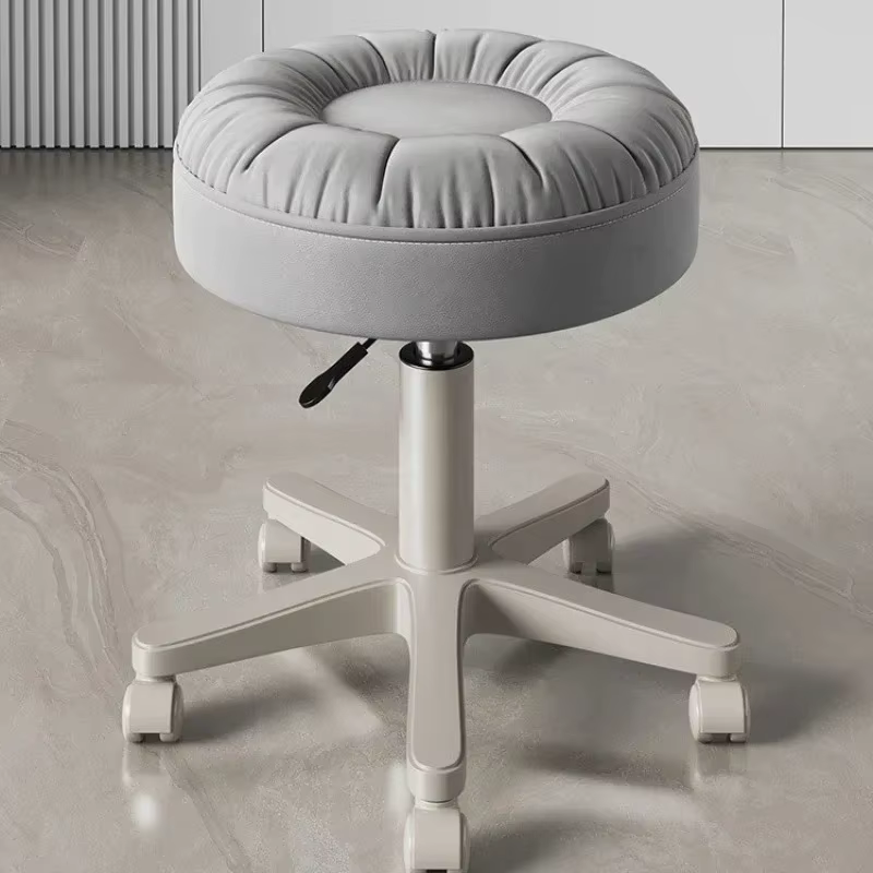 Tabouret de maquillage, chambre d'enfant haut de gamme de luxe légère, tabouret de coiffeuse de nouv