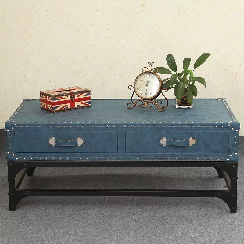 Table Basse rectangulaire De qualité supérieure du milieu du siècle, style nordique minimaliste, ten