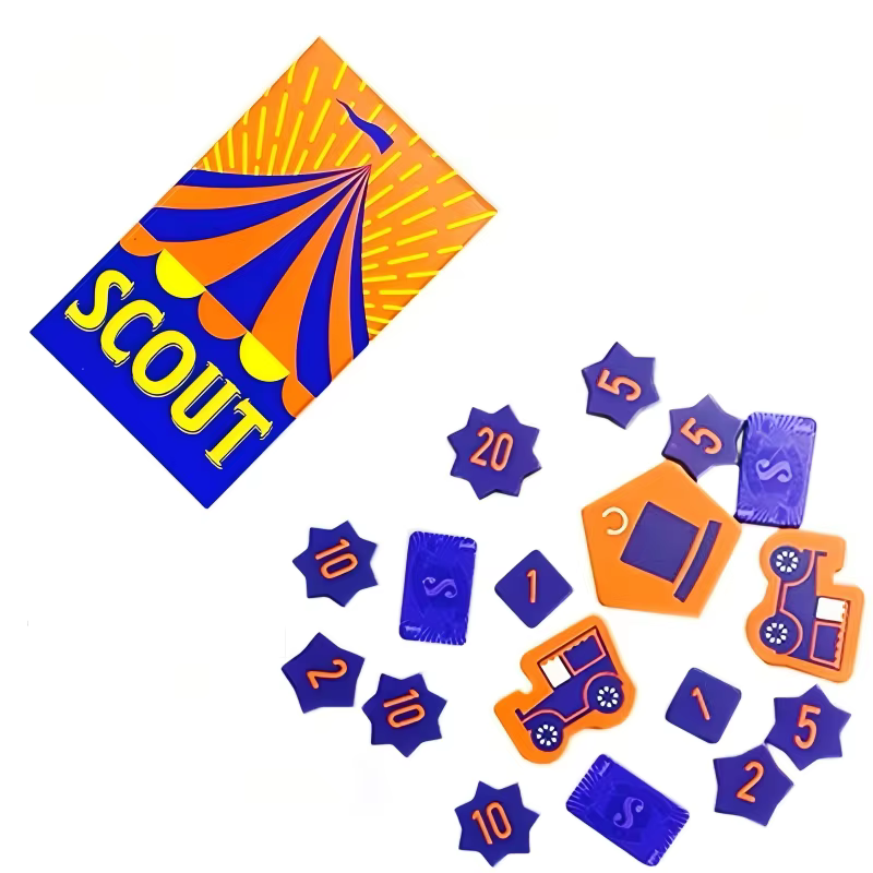 Jeu de cartes Scout, jeu de société Scout de cirque, jeu de cartes de Poker pour 2 à 5 personnes, po