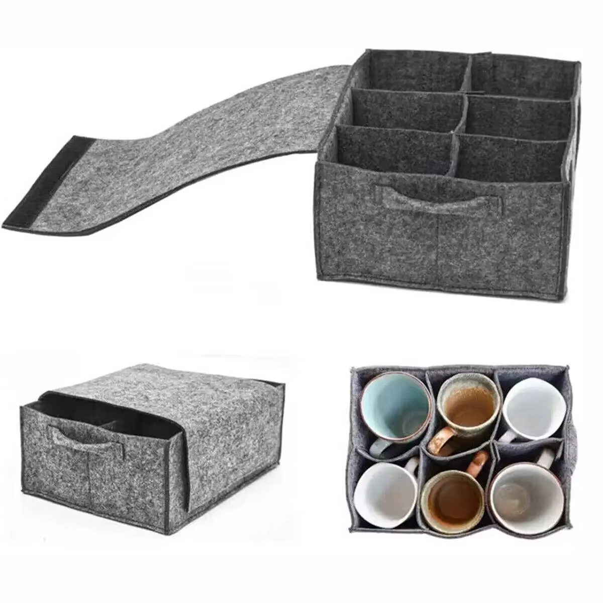 Porte-assiette de caravane, sac de rangement de vaisselle pour camping-car, bateau, placard, accesso