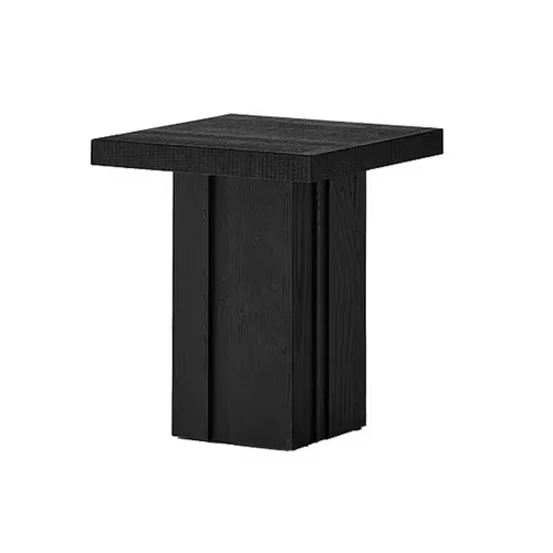 Tables basses carrées de qualité en bois, tables basses de luxe nordiques glamour, tables basses min