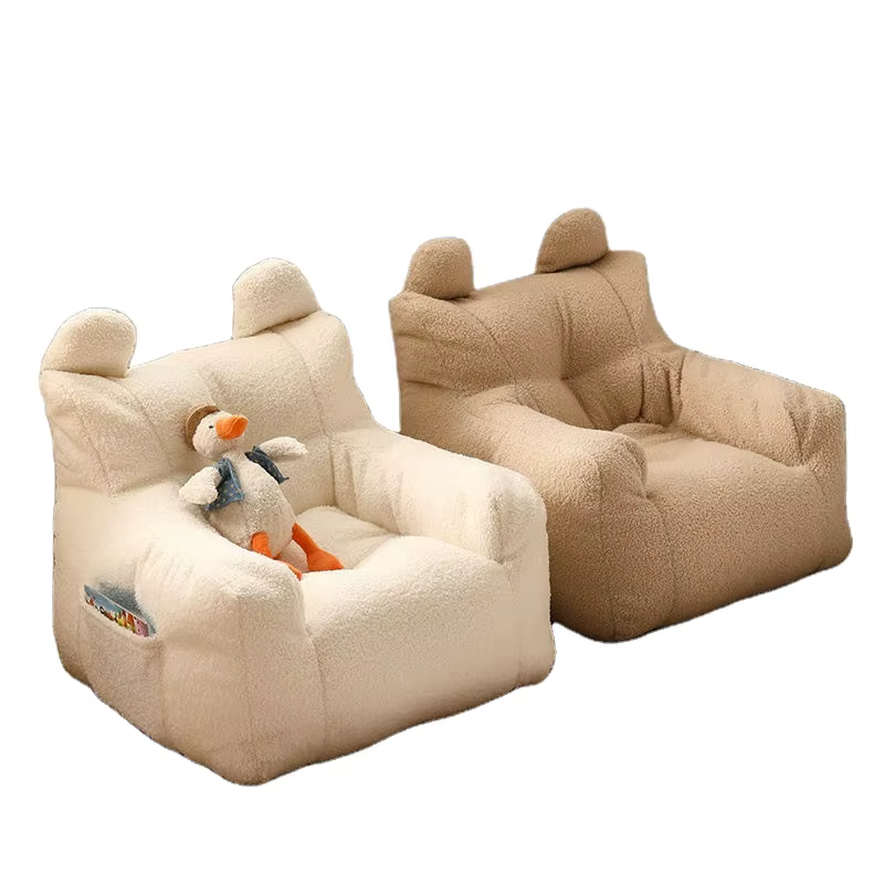 Meubles de canapé de lecture, canapé simple et doux pour enfants, chaise en peluche pour garçons et
