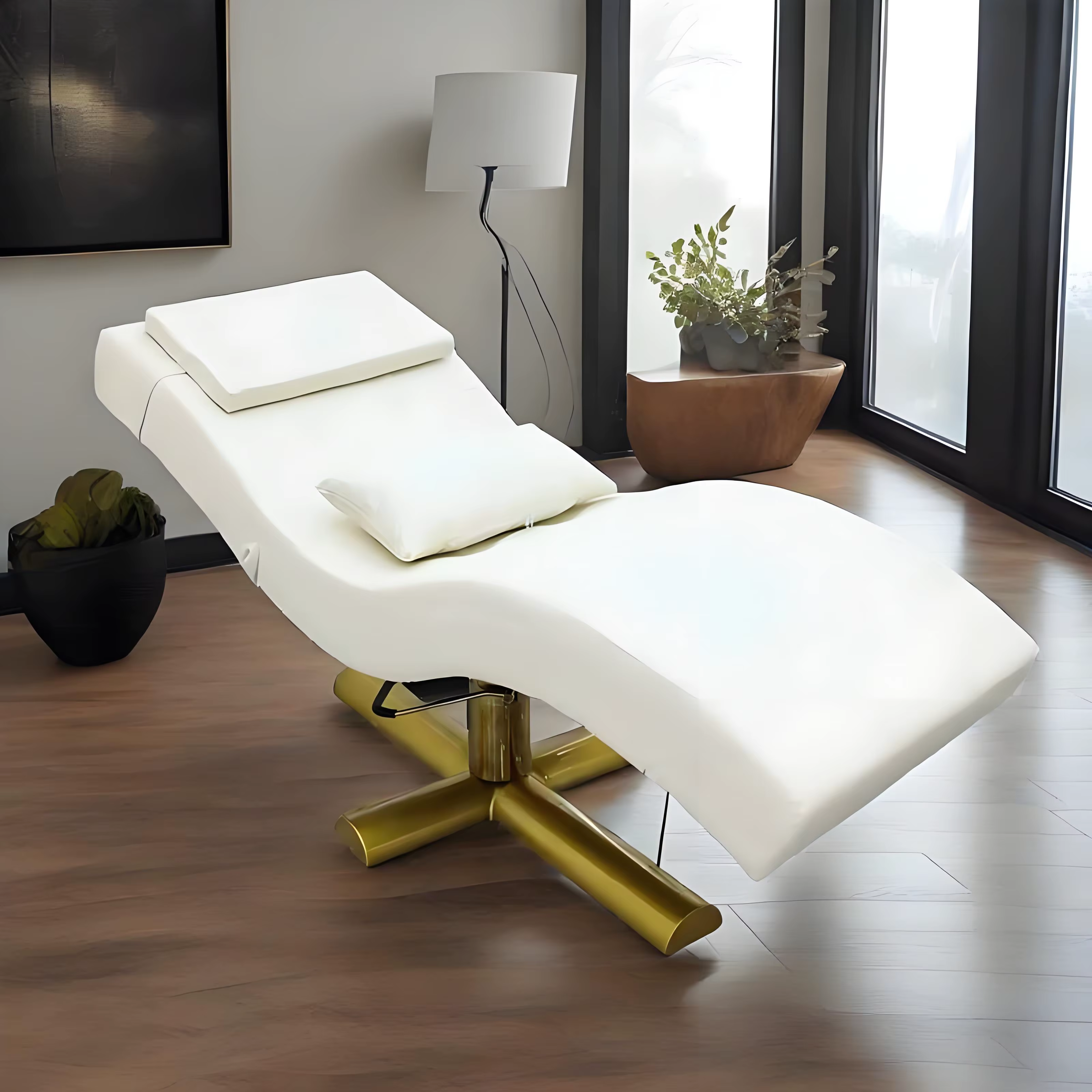 Table de massage de beauté de lit de cils réglable pour la utilisation de spa de salon