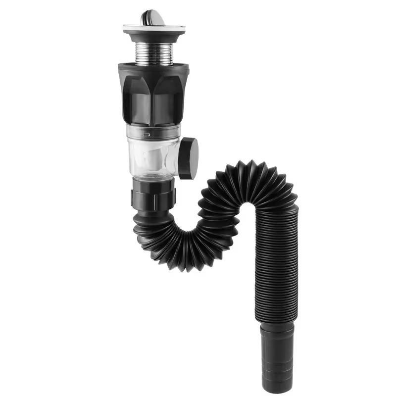 Tuyau de Proximité Universel en Acier Inoxydable, Accessoires de Cuisine Anti-Odeur