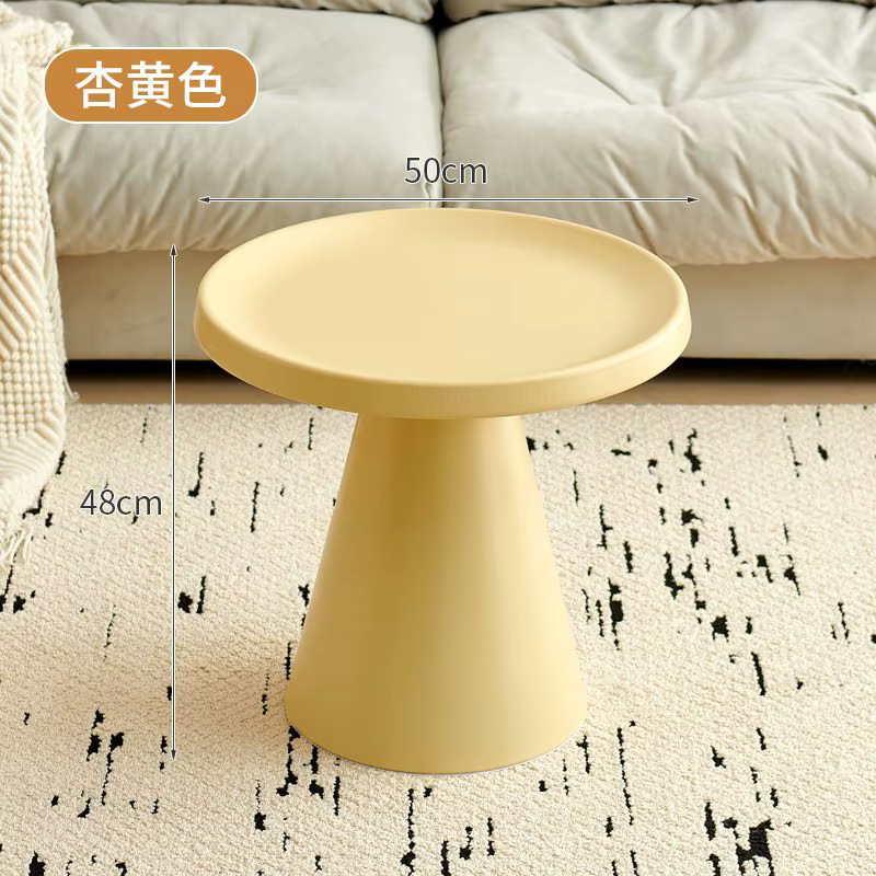 Table de rangement à café colorée pour petit appartement, Table Dopamine moderne d'angle, Meubles de