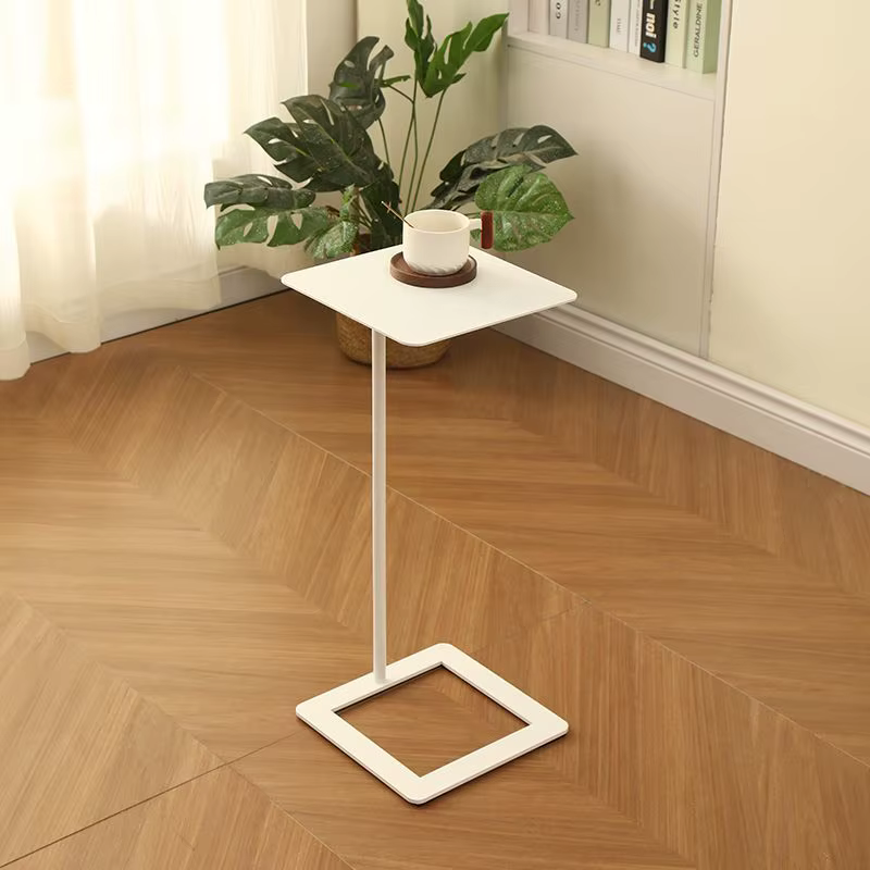 Table d'appoint minimaliste pour salon, petit canapé, chevet Portable, compacte, pour chambre à couc