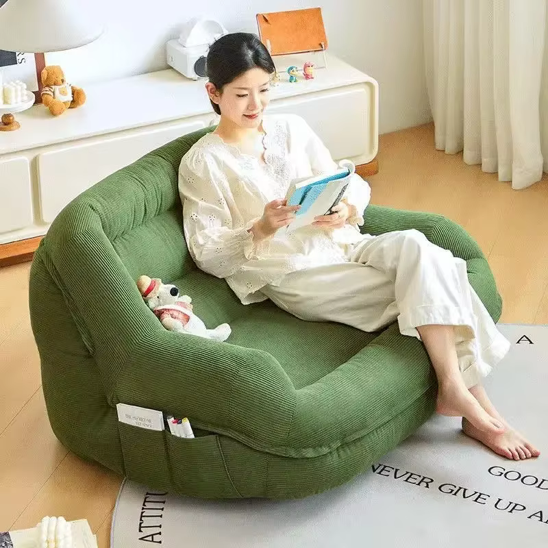 Canapé paresseux portable pour salon, canapés simples bon marché, chaise longue tatami adulte, canap