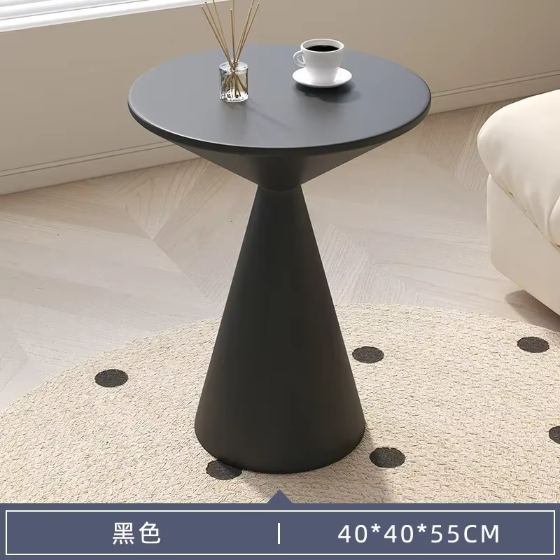 Table basse ronde, Table d'appoint pour salon, petit canapé, buffet, chambre à coucher, hôtel, Table
