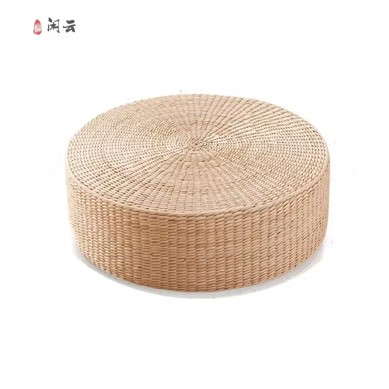 Table à thé Zen moderne en bambou et rotin BP76, Table d'appoint basse de Style Tatami pour balcon e