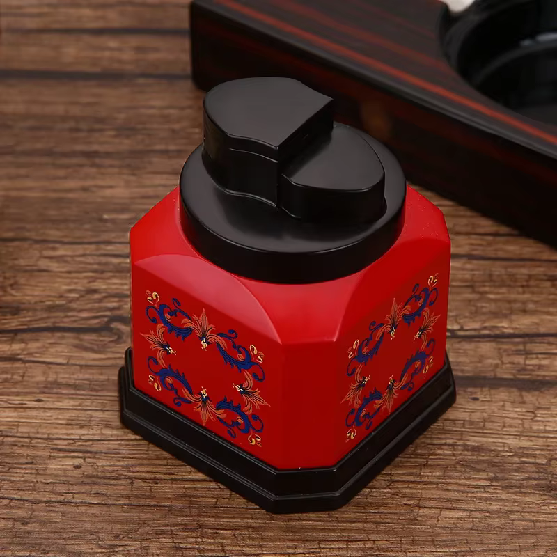 Briquet à gaz de Table à flamme rouge HONEST, flamme puissante à 4 poids, coupe-vent, allumage par p