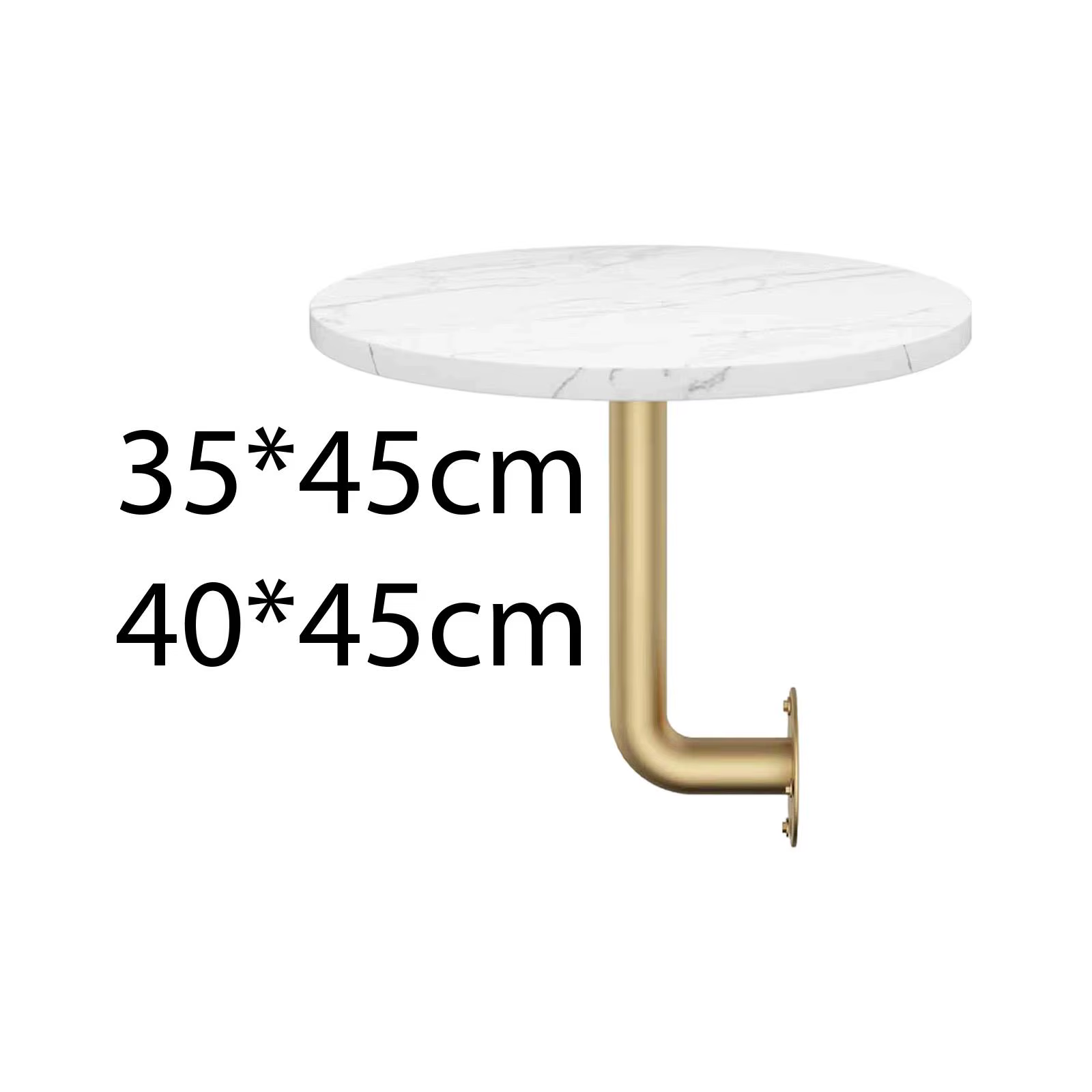 Table ronde murale minimaliste, compacte, basse, thé, meubles modernes pour cuisine, canapé, Bar, ba